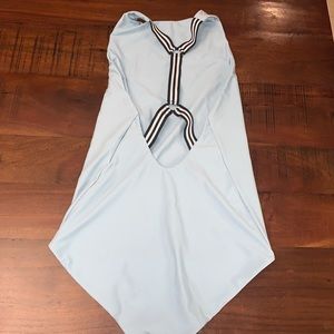 MIKOH Loha T-Strap One-Piece High Neck One Piece